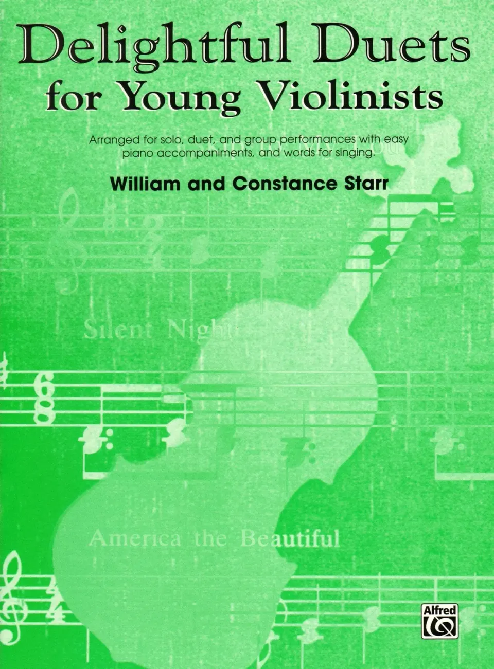 Alfred Delightful Duets Young Violinists Noten Klavierstimme