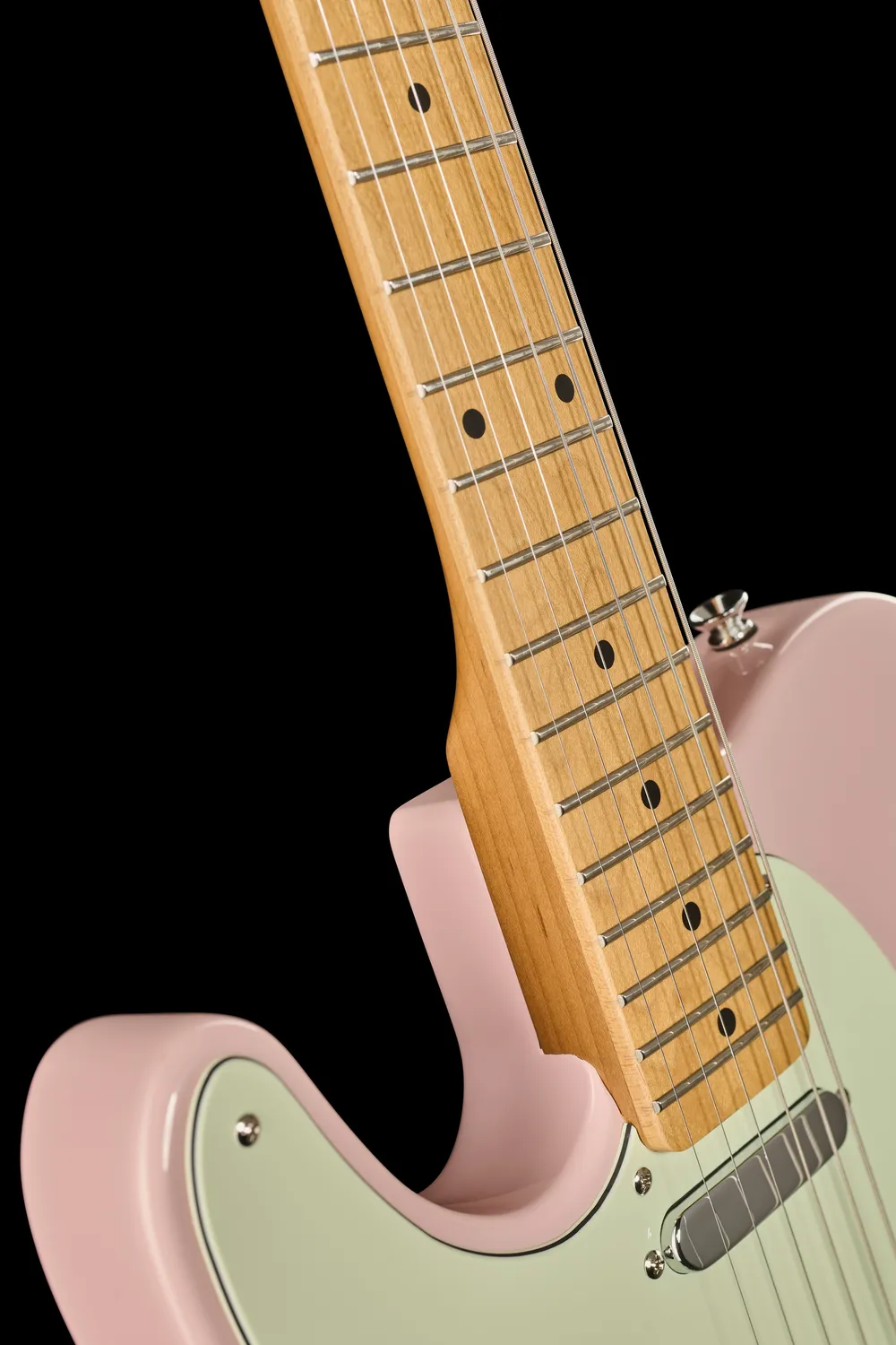 Harley Benton TE-62CC E-Gitarre LH Seafoam Green Singlecoil