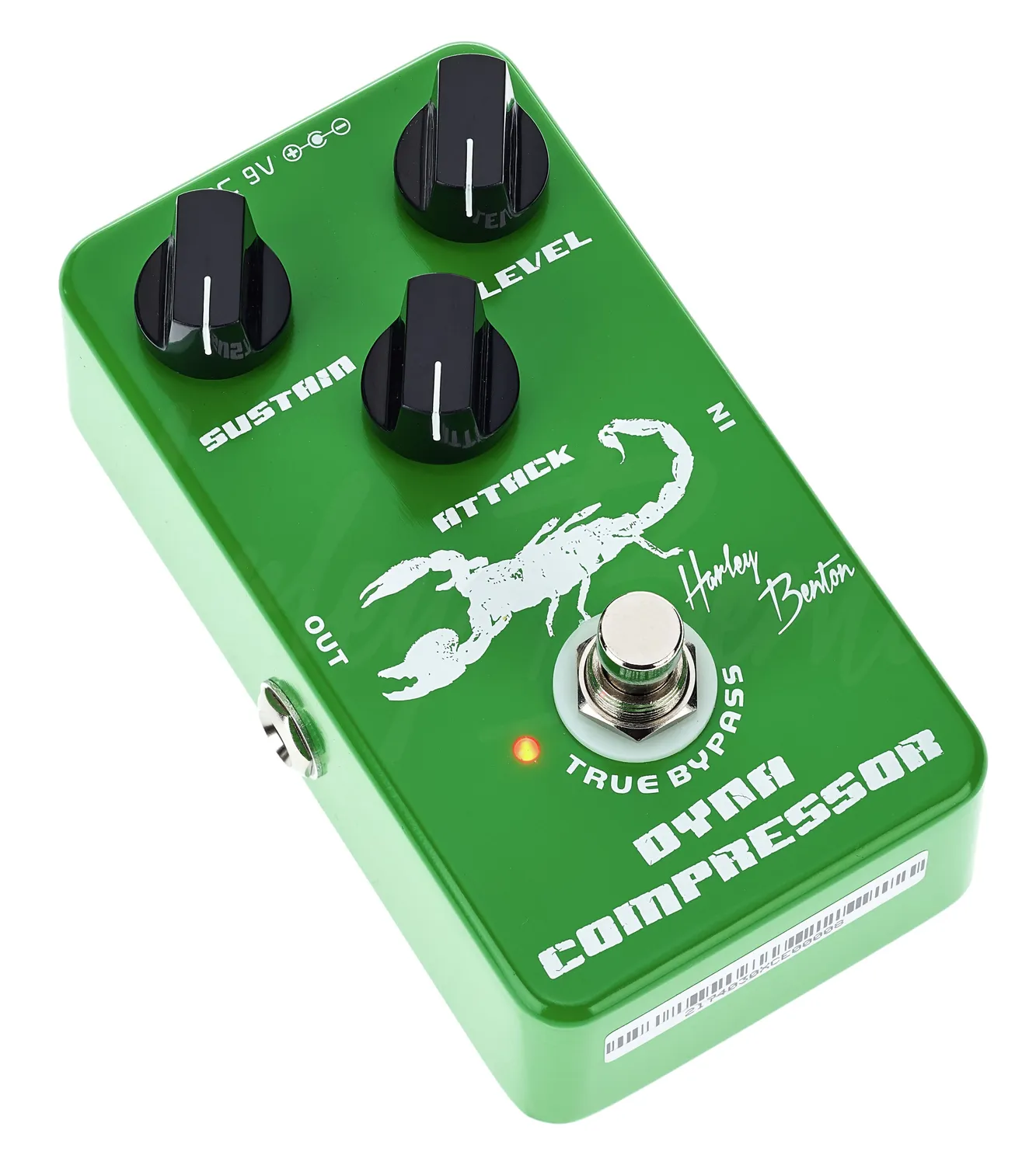 Harley Benton Standard Dynamic Compressor Effektpedal True Bypass