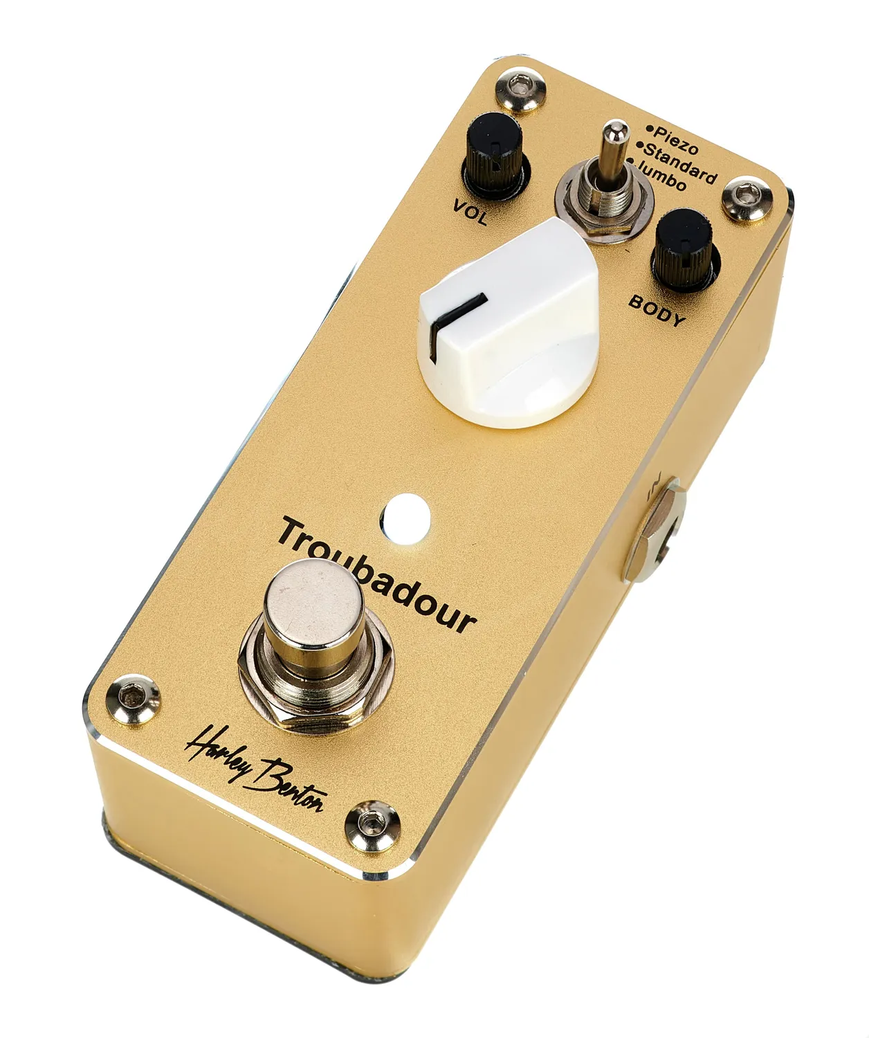 Harley Benton MiniStomp Troubadour Effektpedal Akustik-Sound