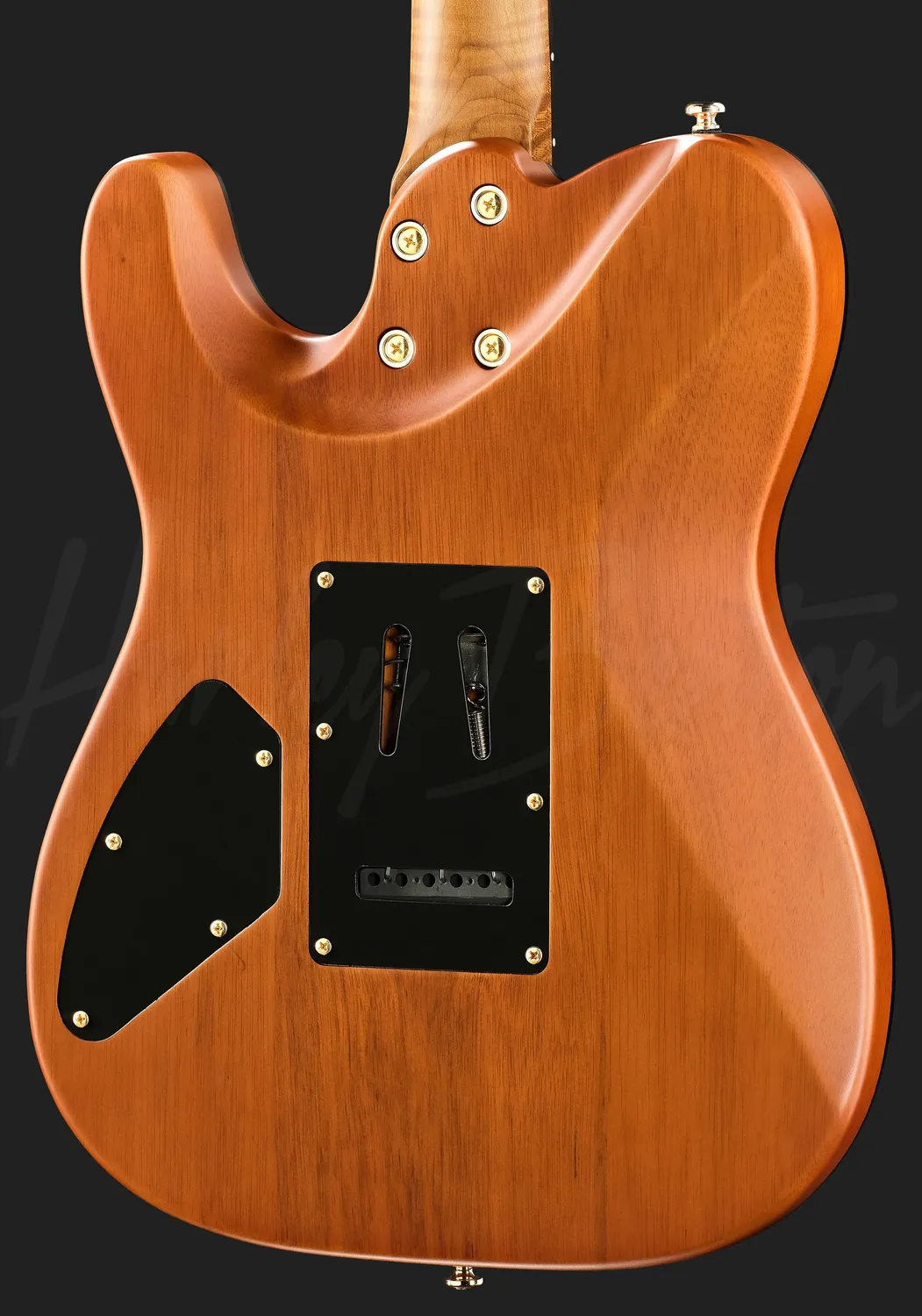 Harley Benton Progressive Fusion-T II HH RW SGD E-Gitarre Satin Gold