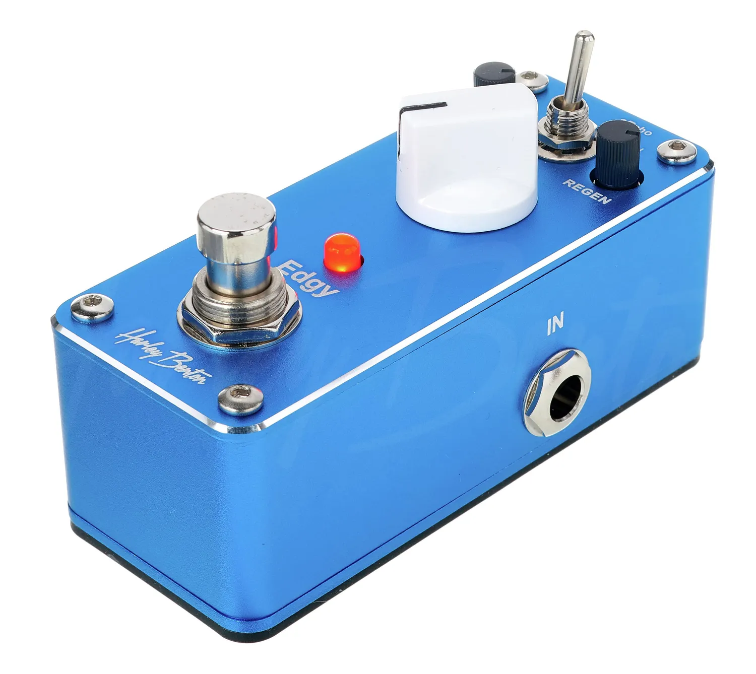 Harley Benton MiniStomp Edgy Delay-Pedal True Bypass kompakt