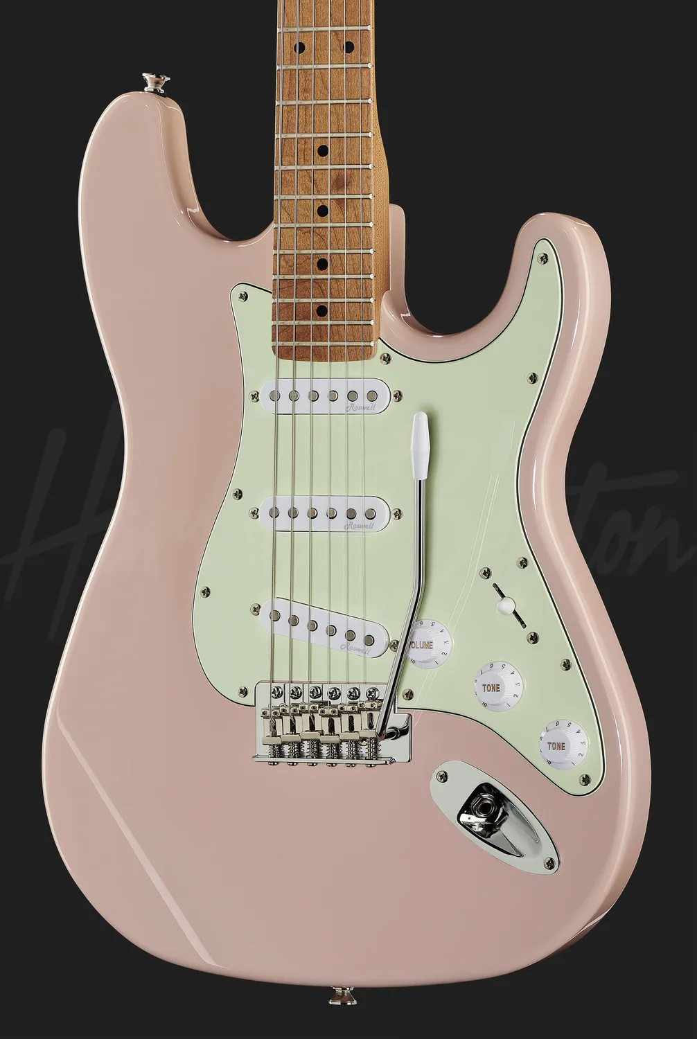 Harley Benton ST-62CC MN E-Gitarre Shell Pink Singlecoil