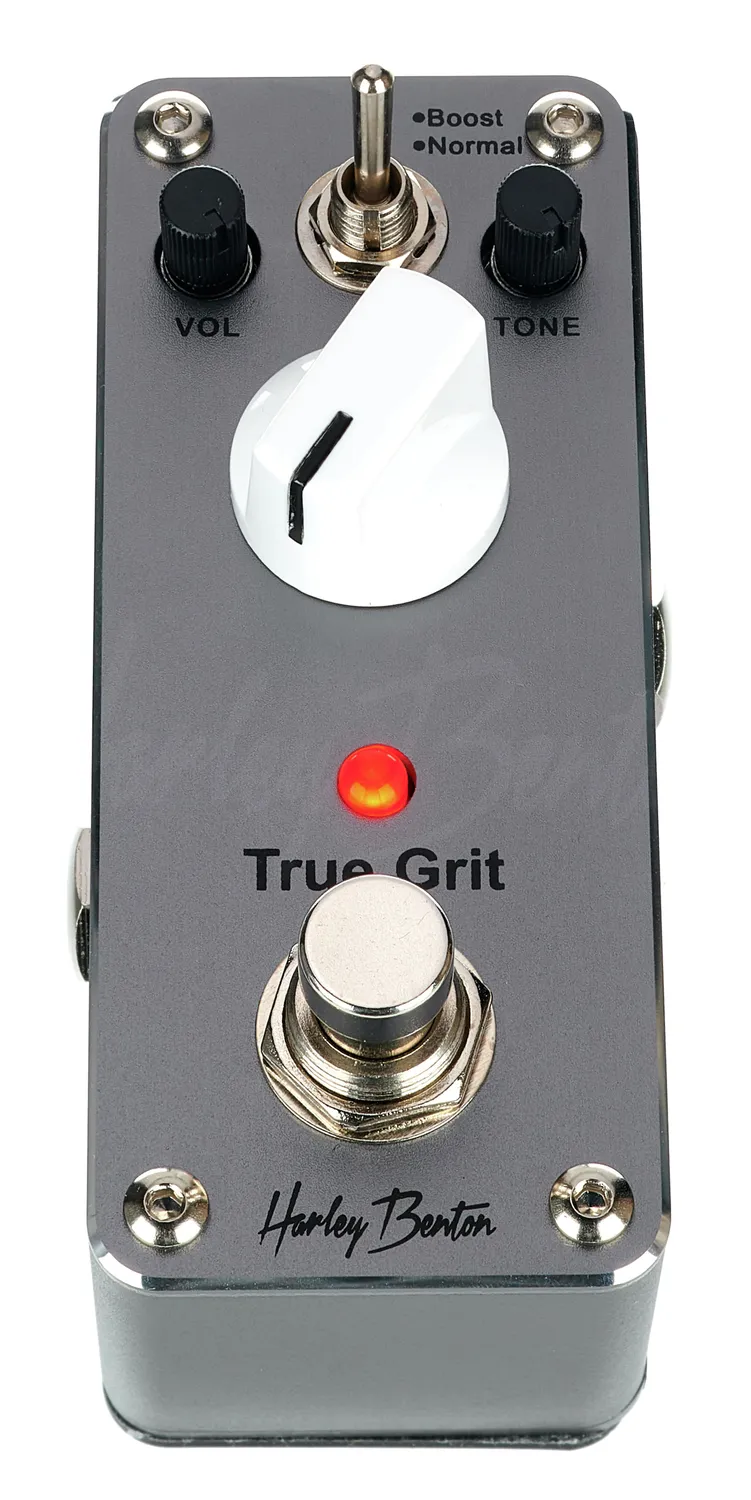 Harley Benton MiniStomp True Grit Overdrive-Pedal