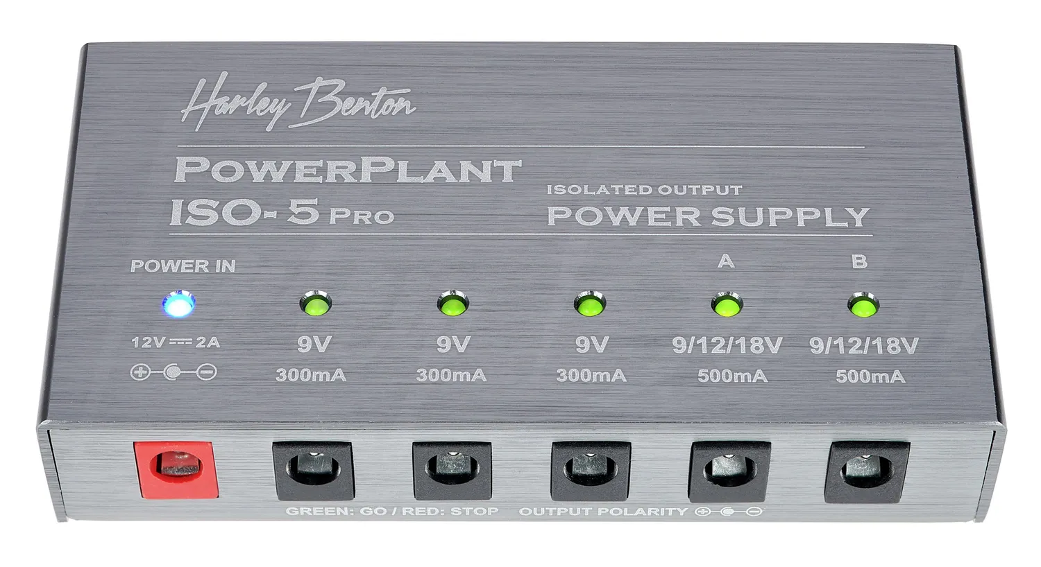 Harley Benton PowerPlant ISO-5 Pro Netzteil 5 Ausgänge