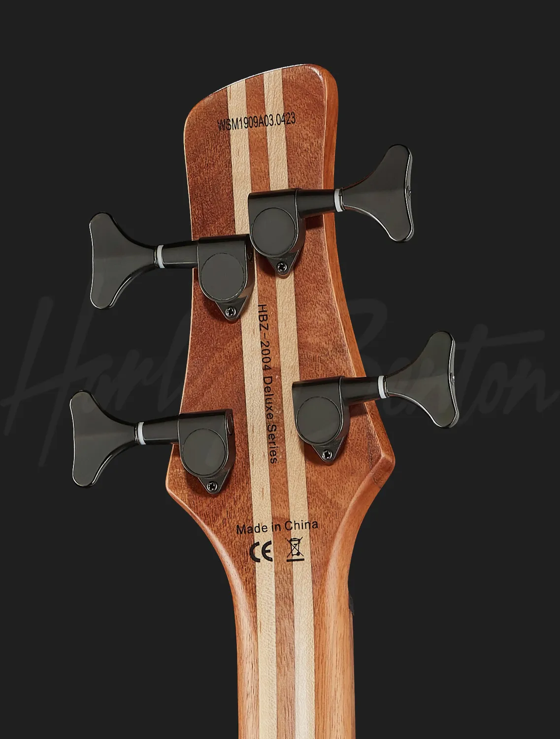 Harley Benton Pro Series HBZ-2004 E-Bass Natur matt