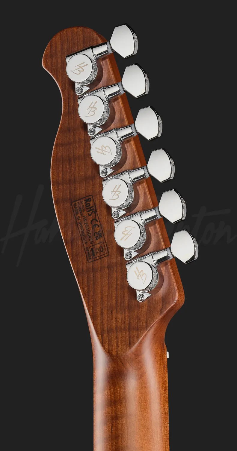 Harley Benton Fusion-T II HH MN SGR E-Gitarre Satin Grey Humbucker