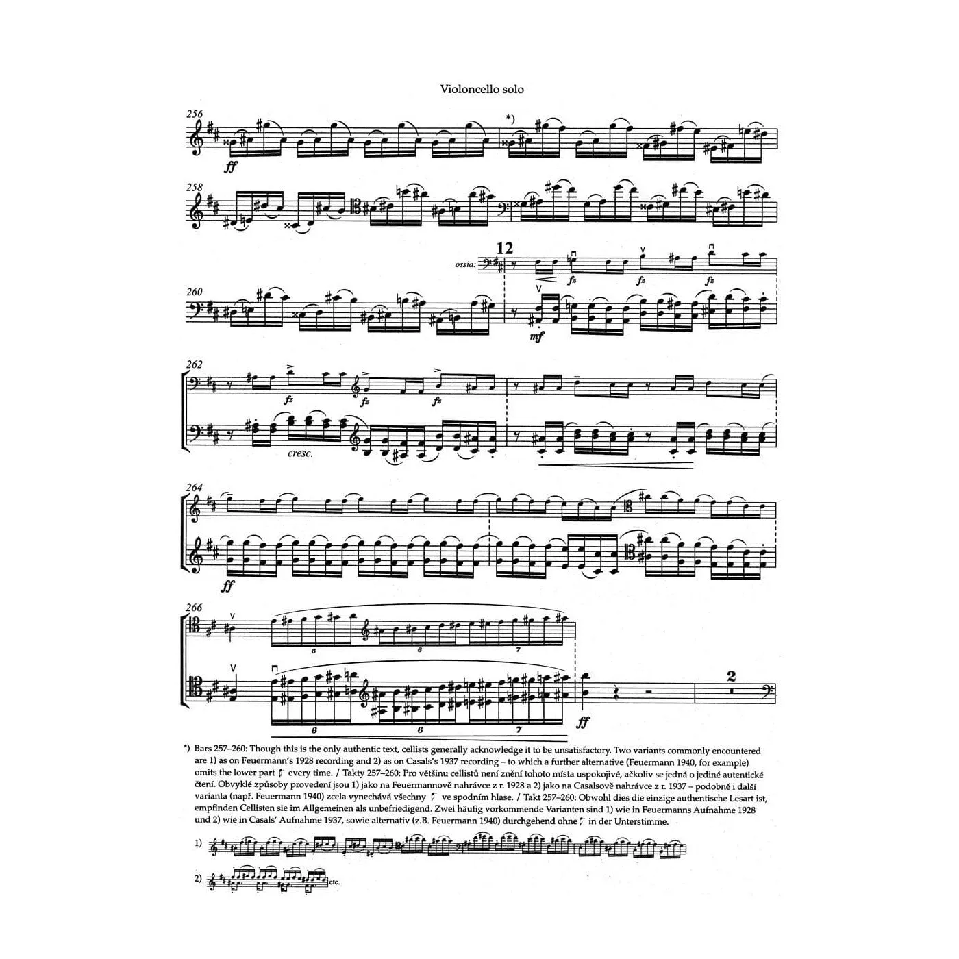 Shar Music Dvorak Cellokonzert Op.104 Noten Cello Klavier