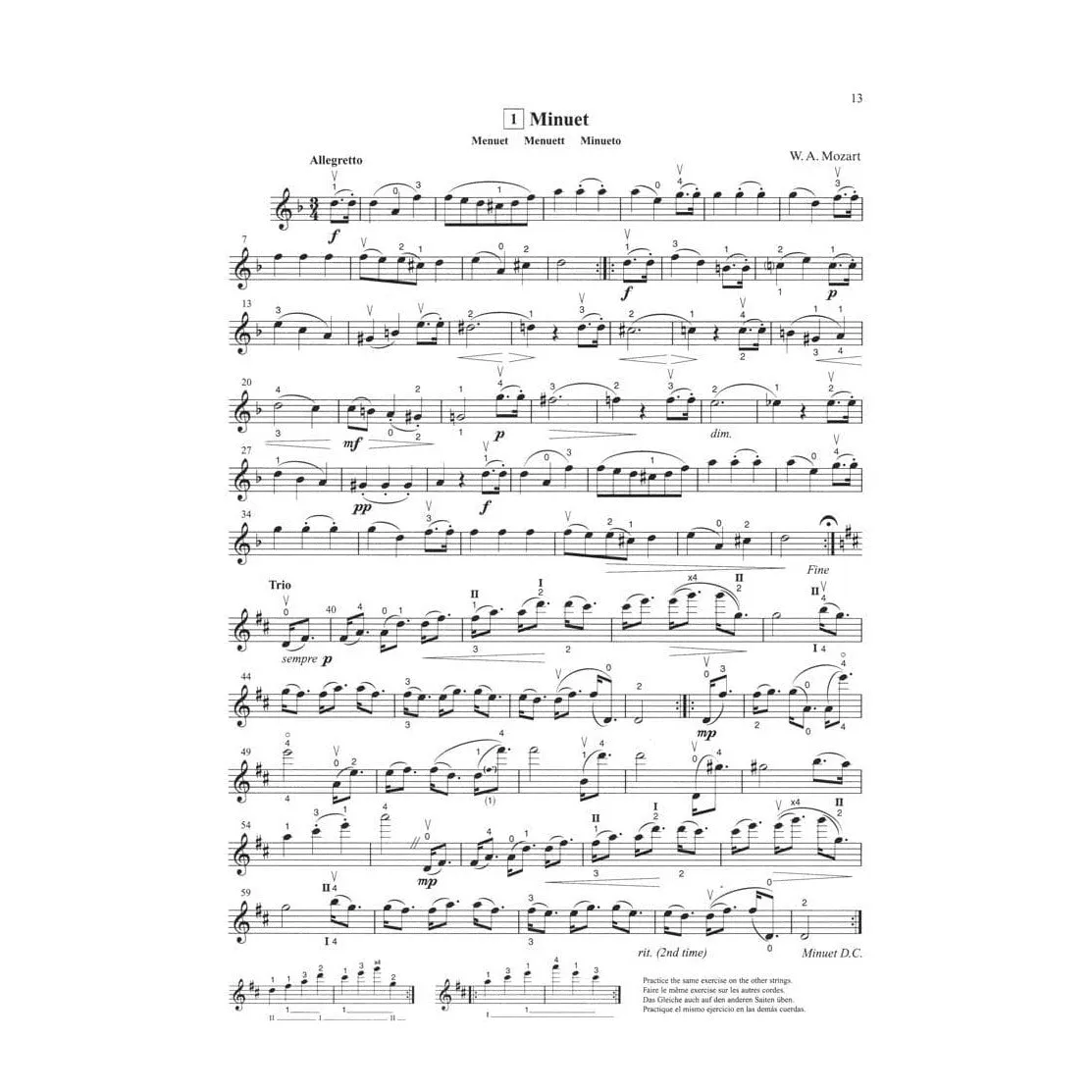 Suzuki Violin School Notenheft Band 7 mit CD Geige