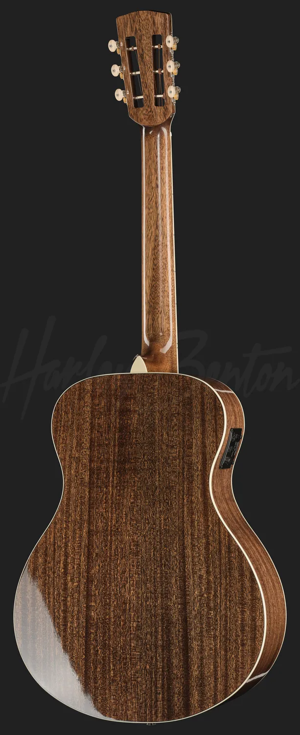 Harley Benton Custom Line CLF-50E Westerngitarre Anth Metallic