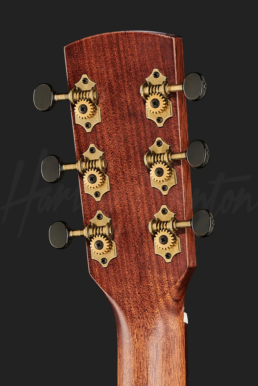 Harley Benton Custom Line CLA-15MCE Westerngitarre Mahagoni