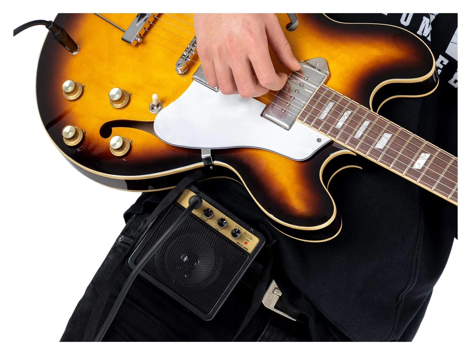 Rocktile GA-5 Jimi Gitarrenverstärker Schwarz 5 Watt