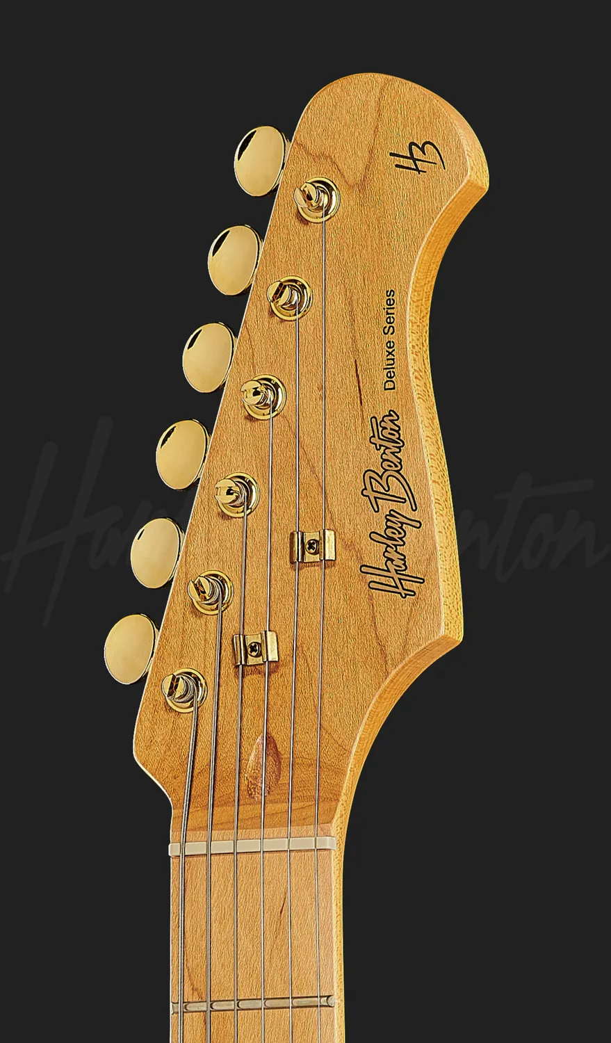 Harley Benton ST-62DLX E-Gitarre Olympic White Gold