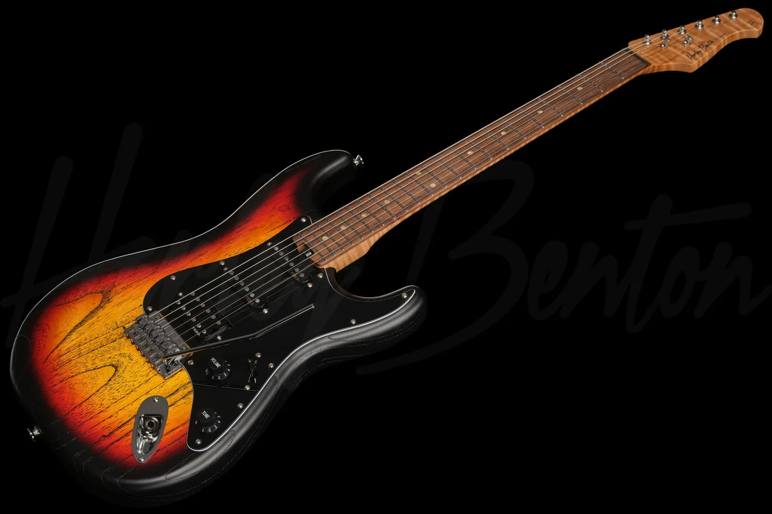 Harley Benton ST-Modern Plus HSS E-Gitarre SBBL