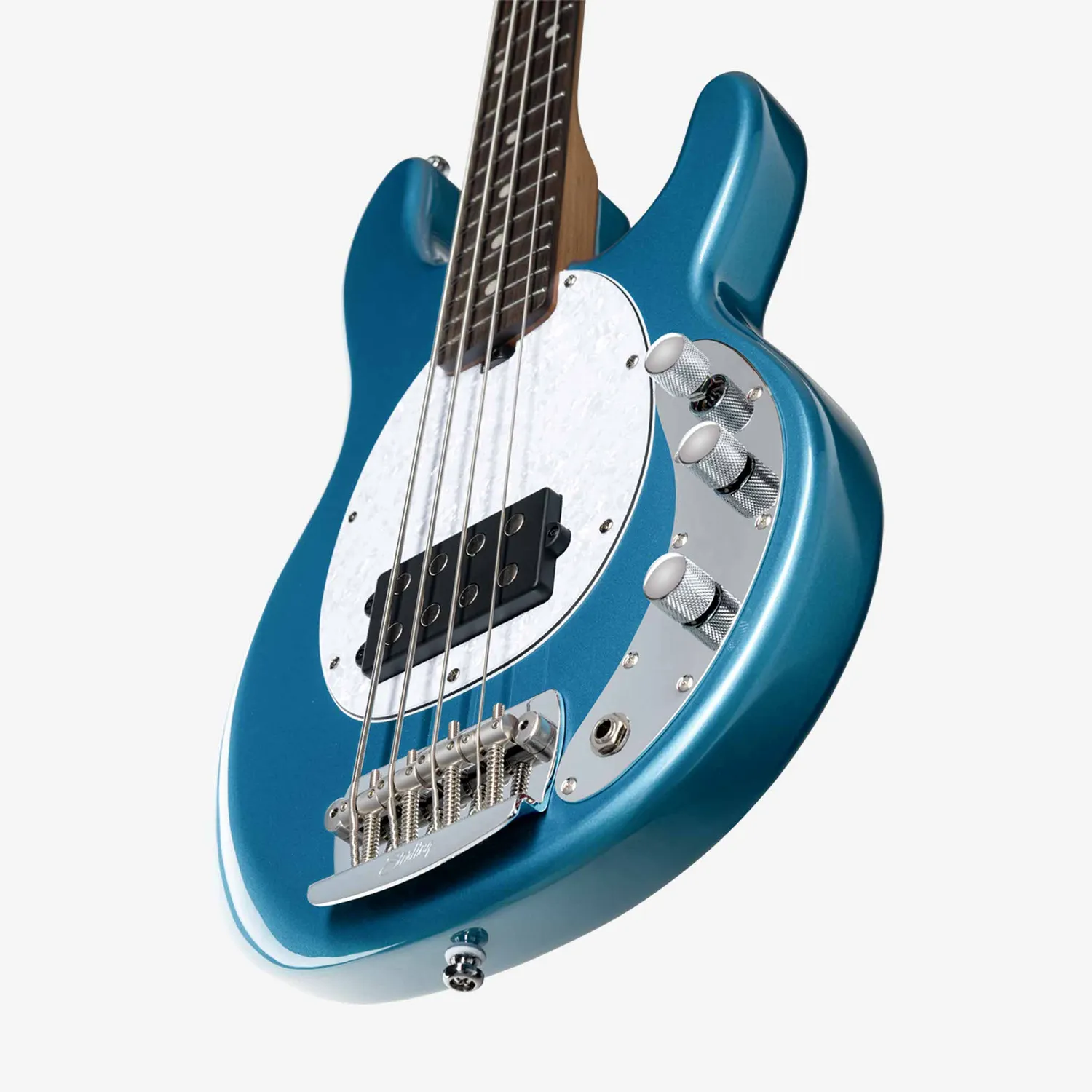 Sterling Standard StingRay Short Scale E-Bass Toluca Lake Blue