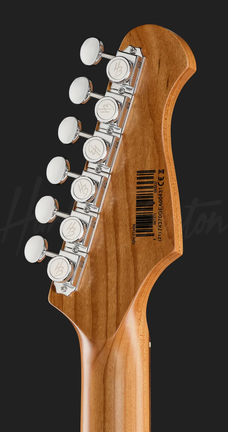 Harley Benton ST-Modern HSS E-Gitarre LH Lake Placid Blue