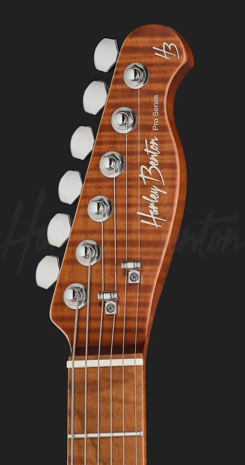 Harley Benton Fusion-T II HH MN SGR E-Gitarre Satin Grey Humbucker