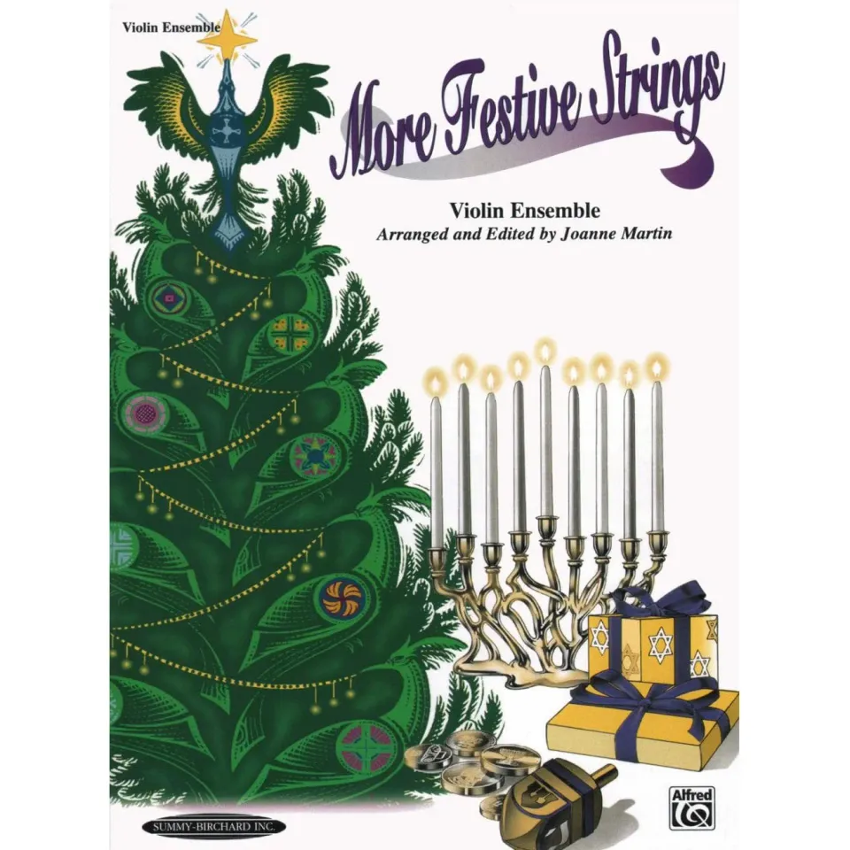 Shar Music More Festive Strings Violin Ensemble Noten 4 Violinen