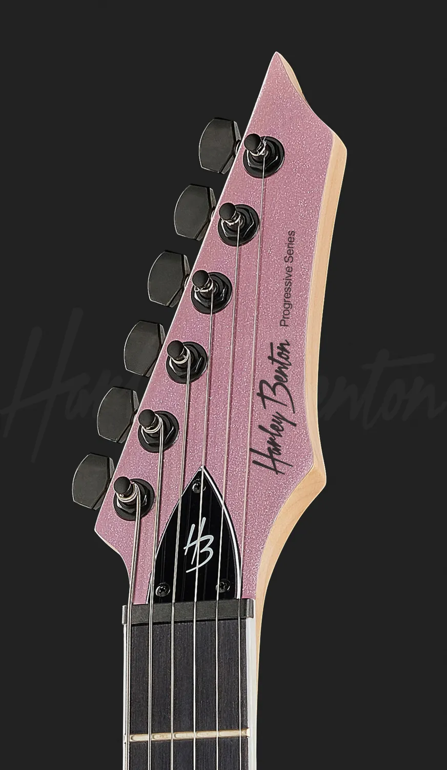 Harley Benton Rock R-446 Plum Metallic E-Gitarre Pappel