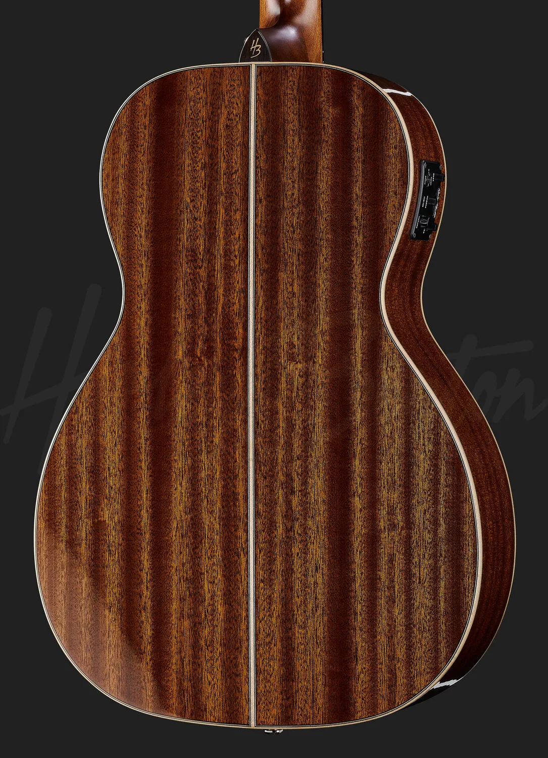 Harley Benton Custom CLP-12SM Westerngitarre Parlor Braun