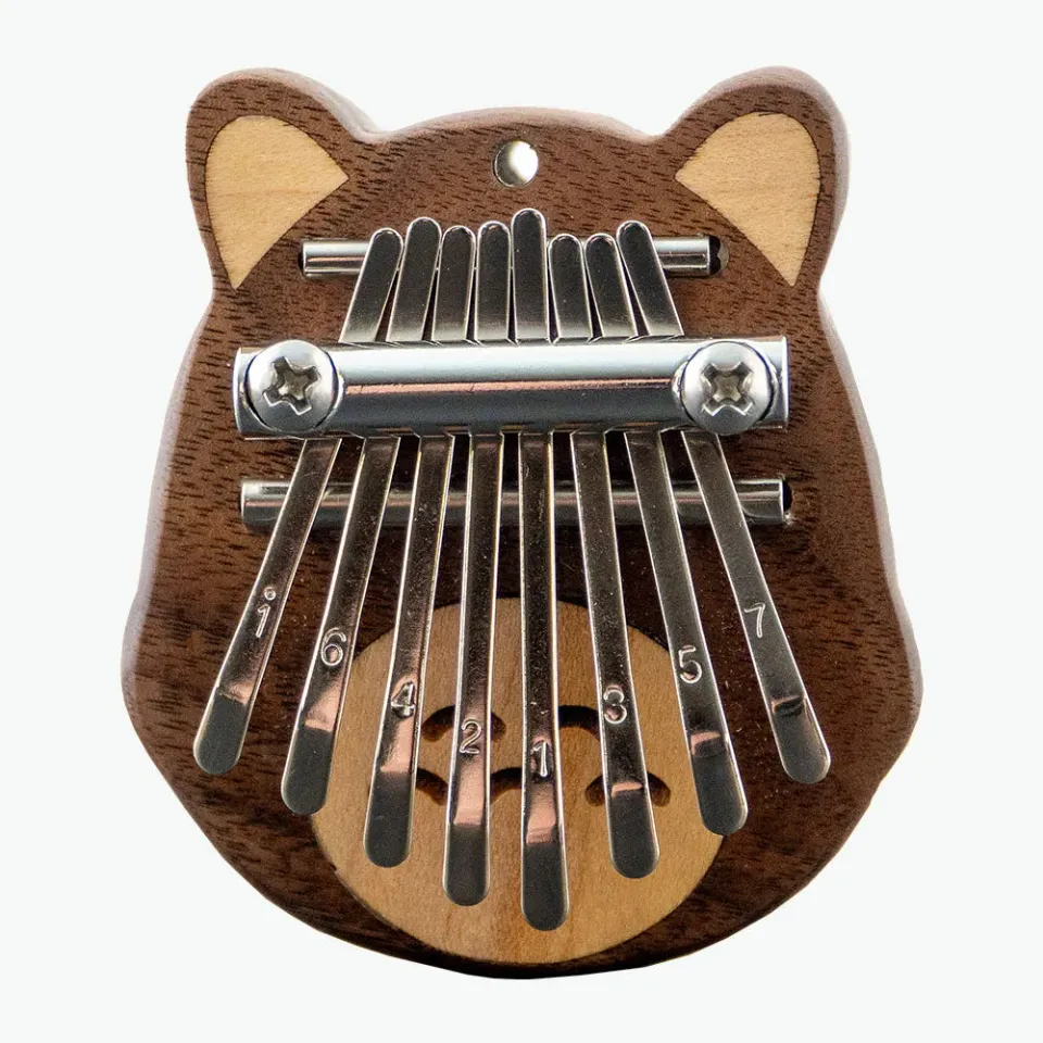 Shar Mini-Kalimba 8 Zungen mit Kette
