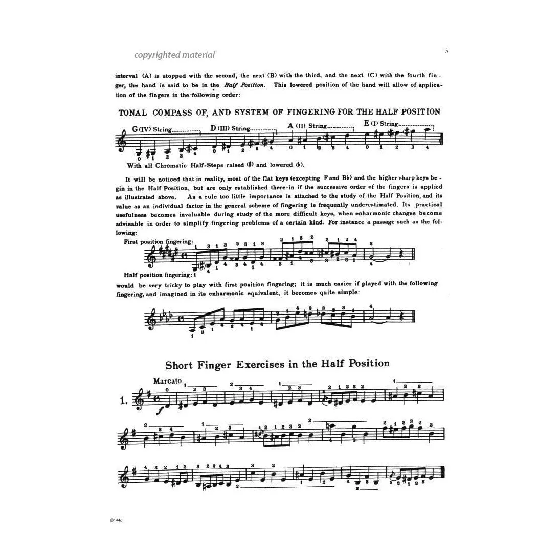 Fischer Auer Graded Course Book 5 Violine Etüden