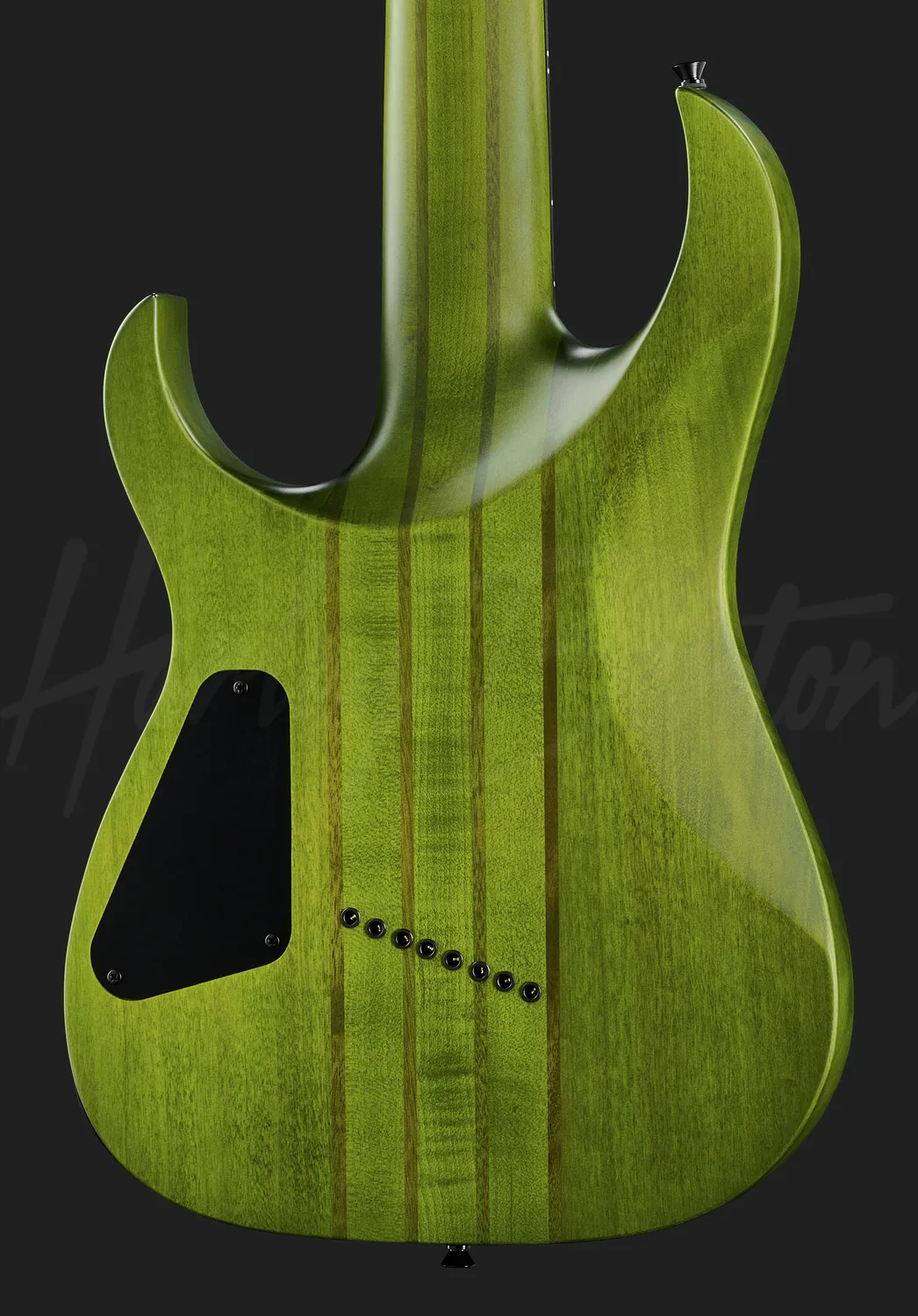 Harley Benton Progressive MultiScale-8 NT QEB 8-Saiter grün
