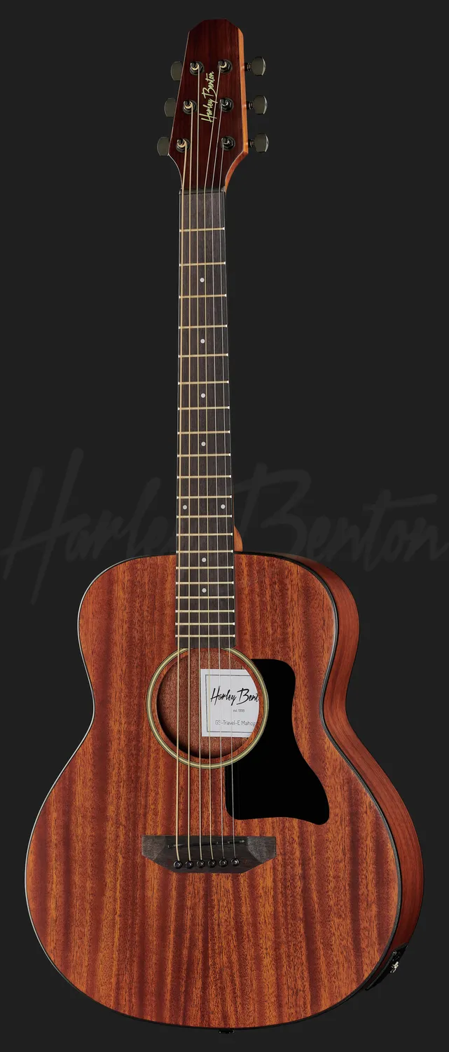 Harley Benton GS-Travel-E Reisegitarre Mahagoni Pickup