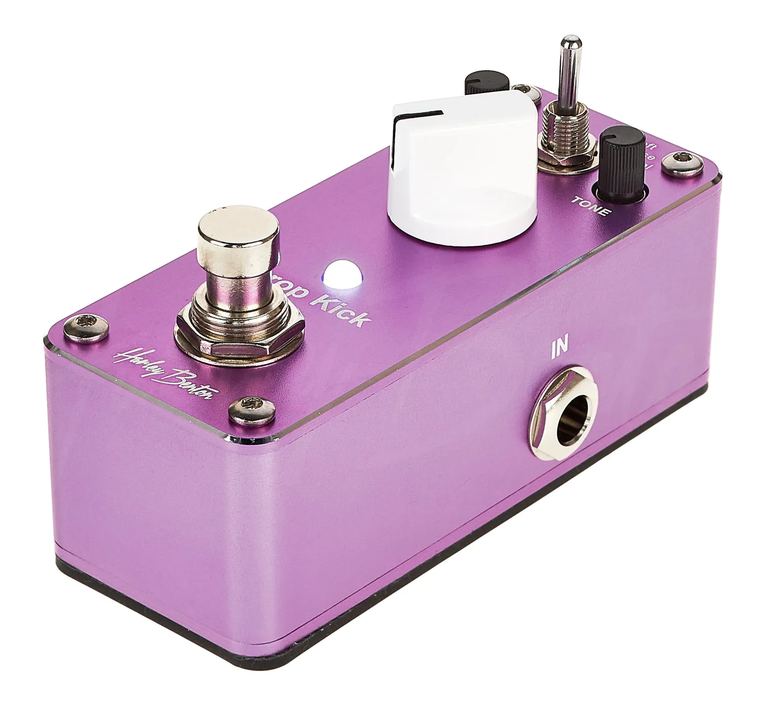 Harley Benton MiniStomp Drop Kick Distortion-Pedal High-Gain