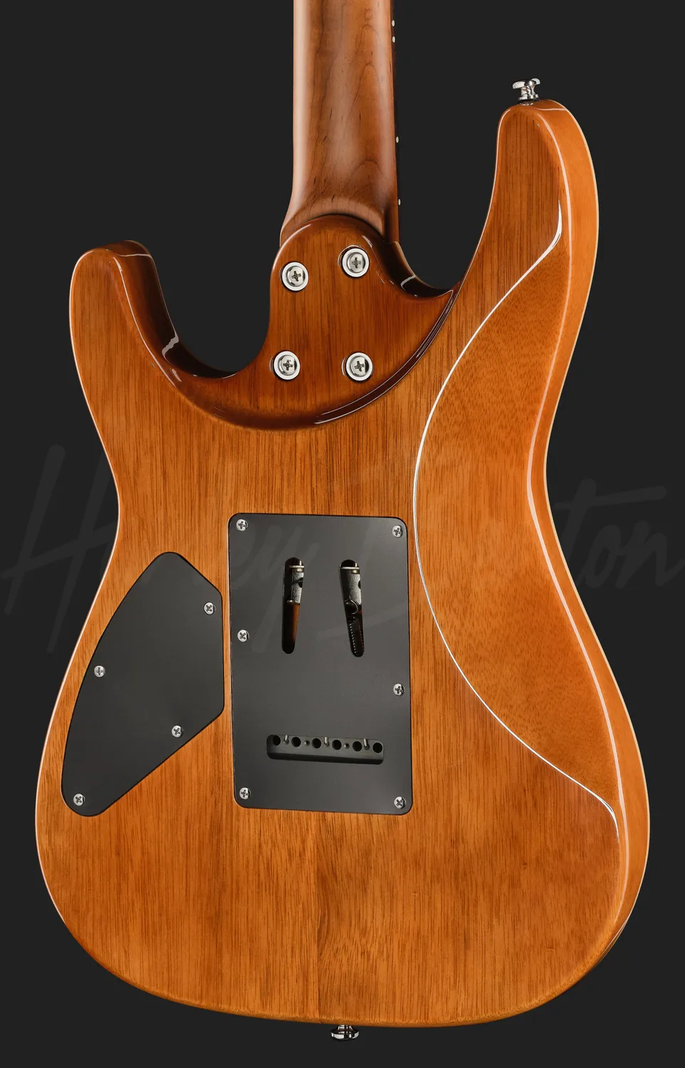 Harley Benton Fusion-IV HSH RW QRG E-Gitarre Quilt