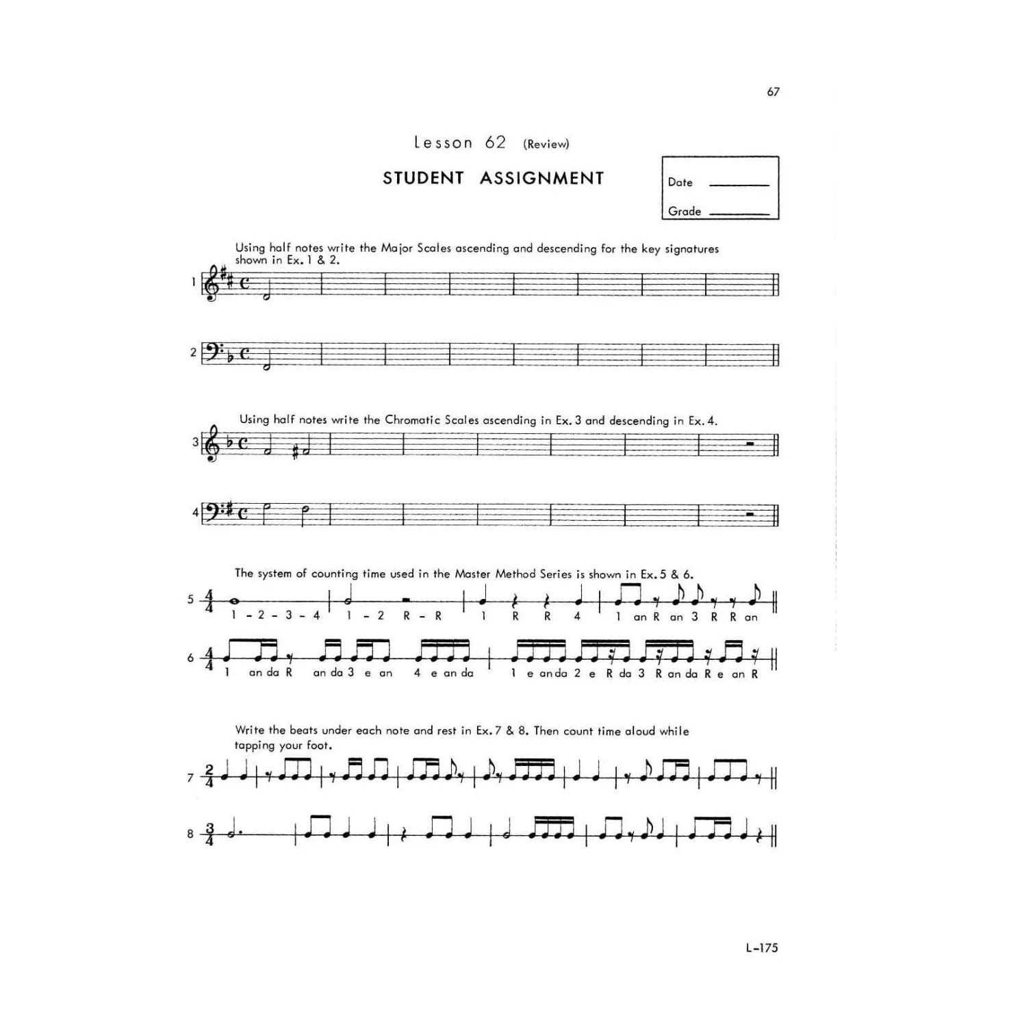 Kjos Master Theory Book 3 Musiklehre Heft fortgeschritten