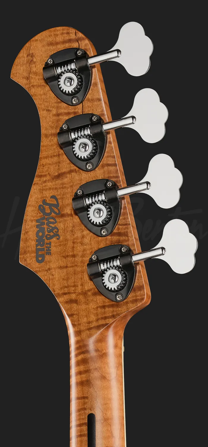 Harley Benton MV-4JB Plus BassTheWorld E-Bass burgundy