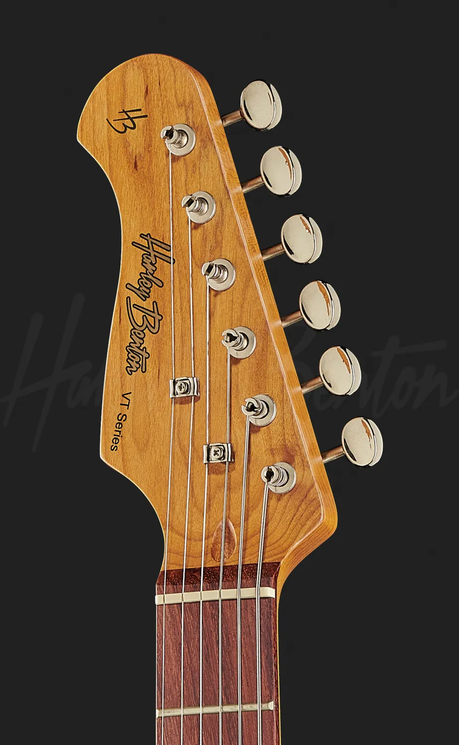 Harley Benton Classic ST-62 LH BK E-Gitarre links schwarz