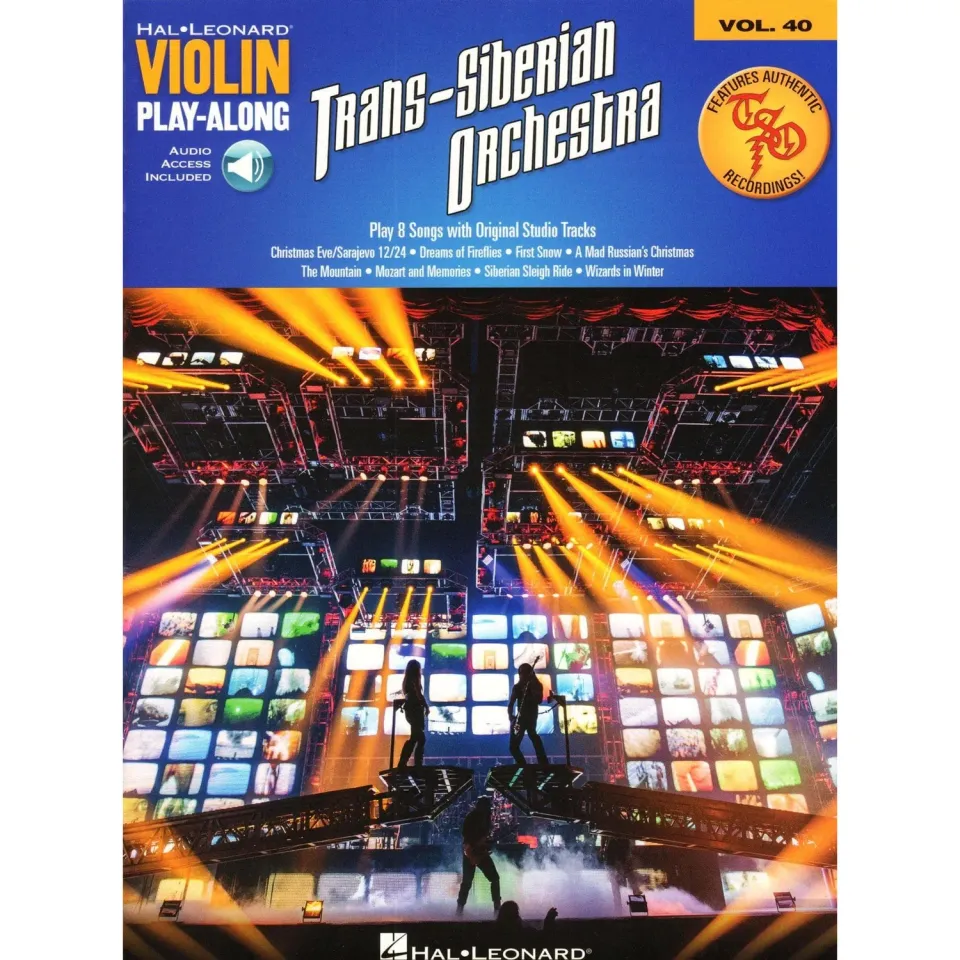 Hal Leonard Trans-Siberian Orchestra Vol 40 Noten Violine