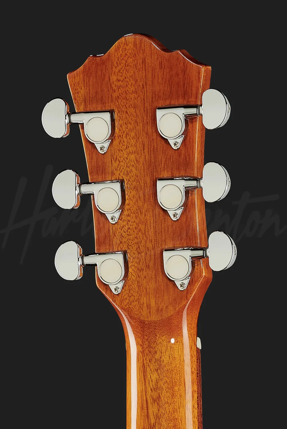 Harley Benton CLC-650SM-CE BK Akustikgitarre Mahagoni schwarz