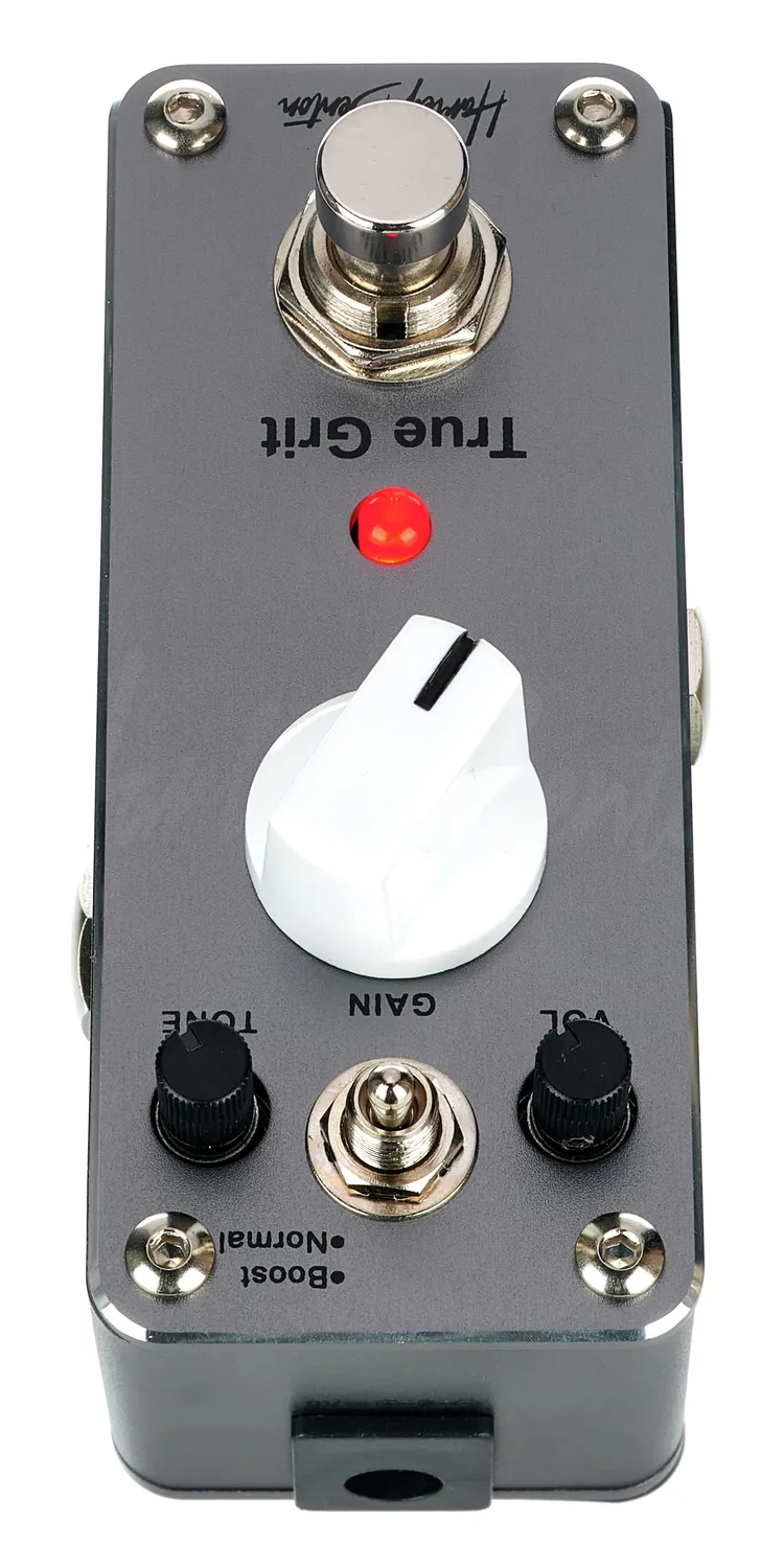 Harley Benton MiniStomp True Grit Overdrive-Pedal