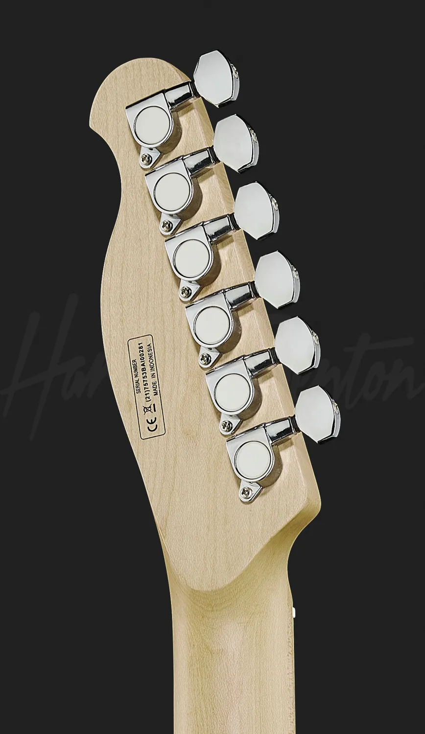 Harley Benton TE-90FLT LH E-Gitarre Vintage White