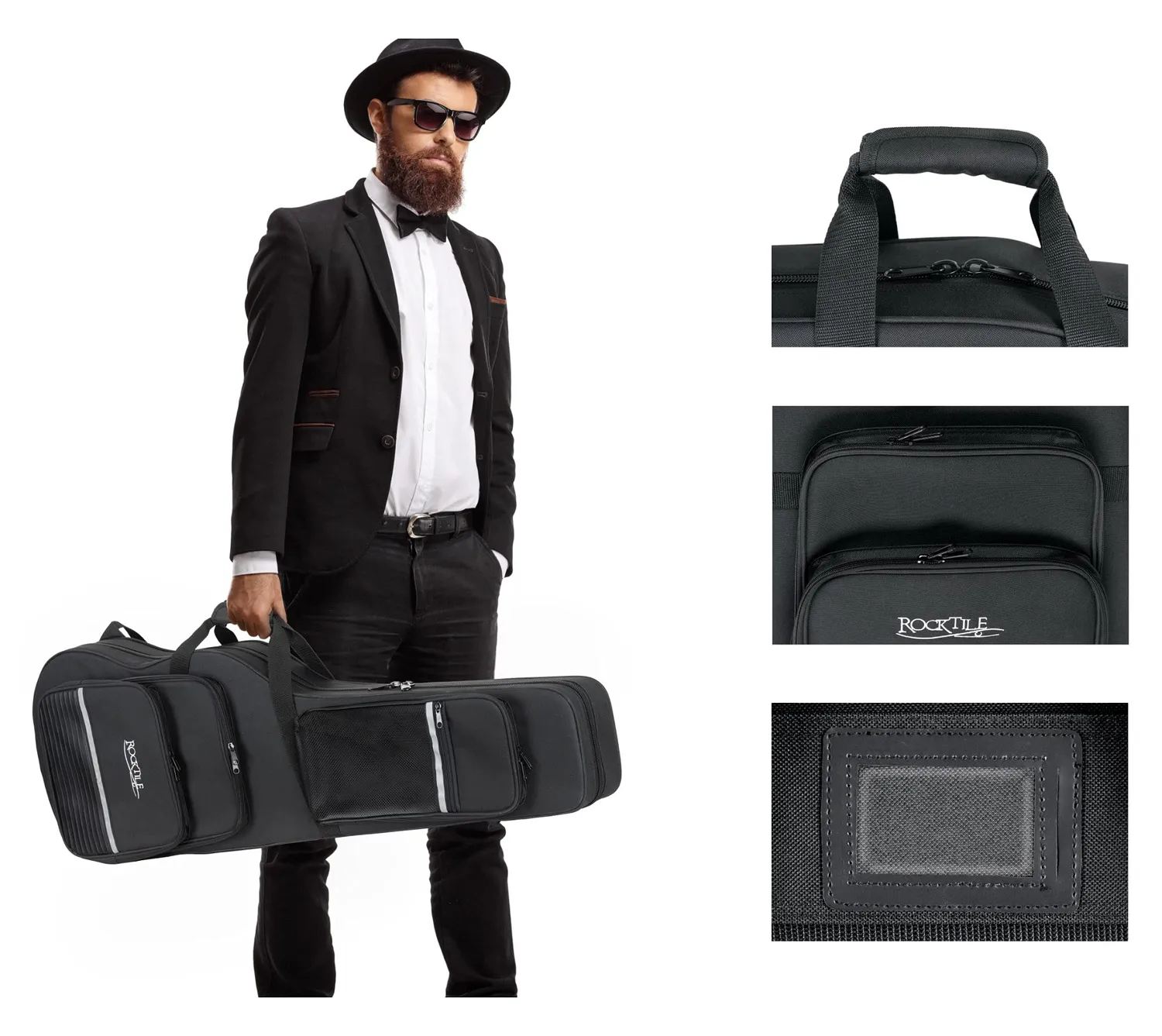 Rocktile Lightcase E-Gitarrenkoffer 101 cm leicht
