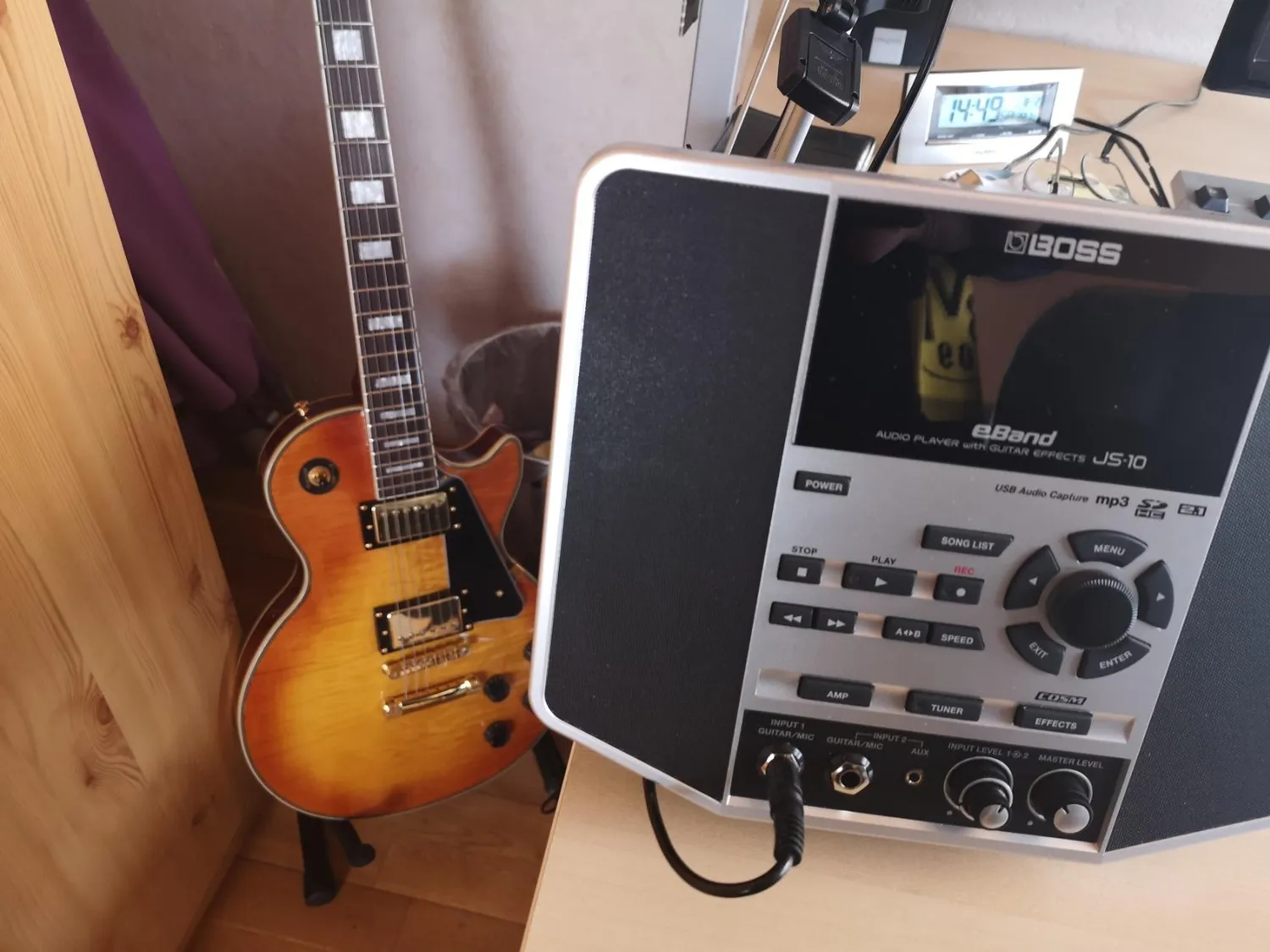 Rocktile Pro L-200OHB E-Gitarre Orange Honey Burst
