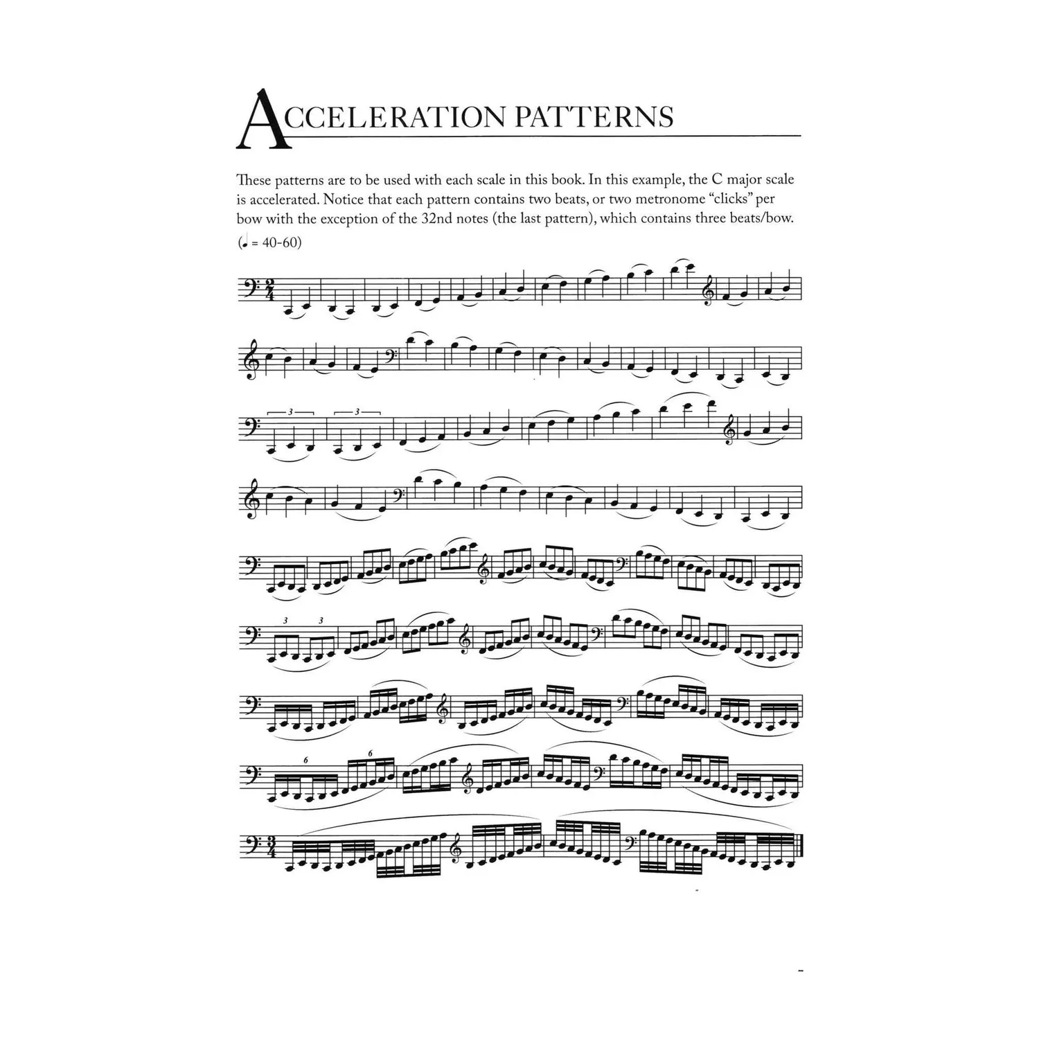 Mel Bay The Art of Scales Cello Noten