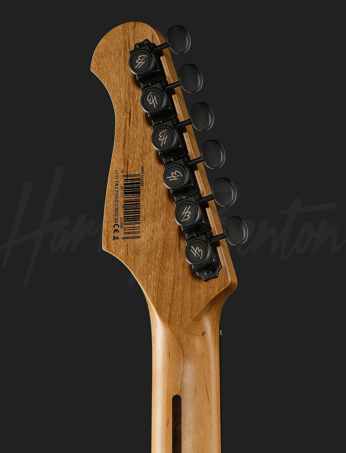Harley Benton ST-Modern HH E-Gitarre tangerine metallic