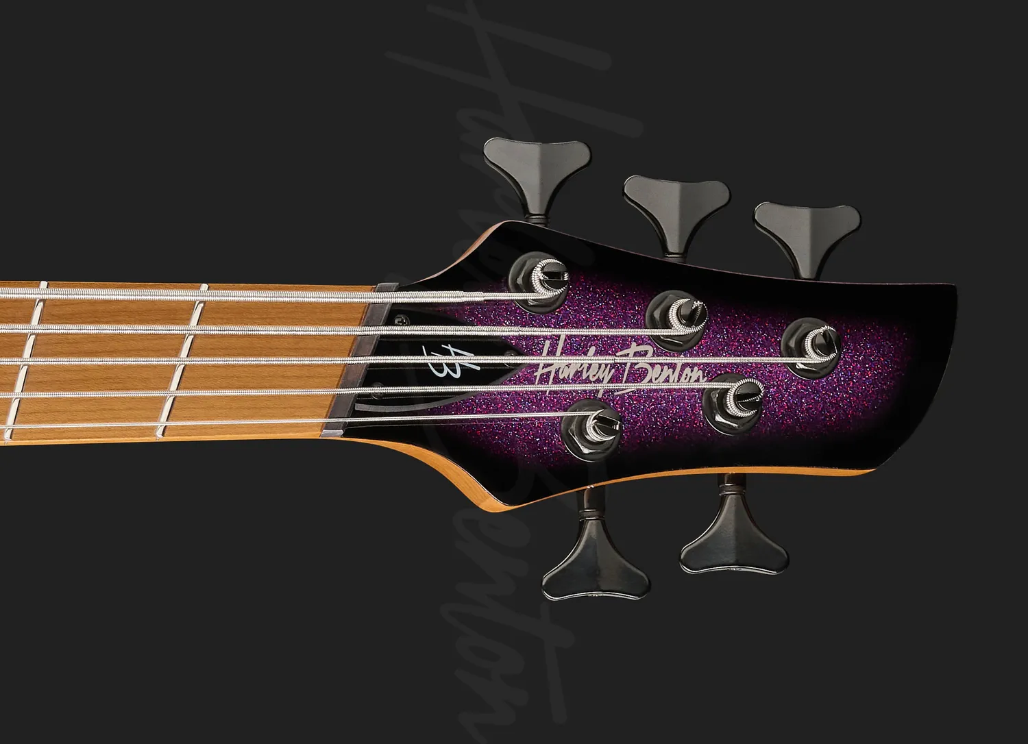 Harley Benton MSB-5 E-Bass Amethyst Sparkle 5-saitig Multiscale