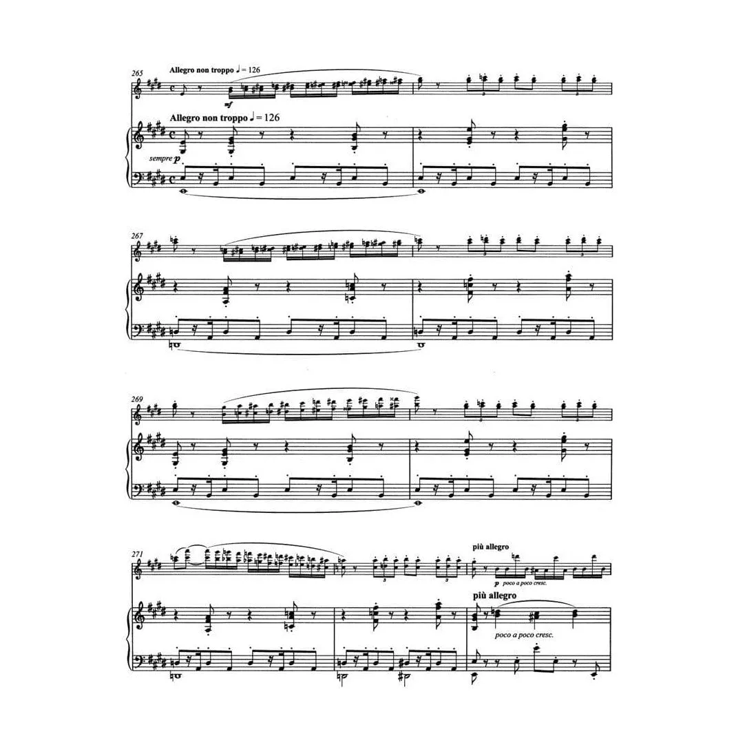 Bärenreiter Saint-Saëns Havanaise op. 83 Noten Violine