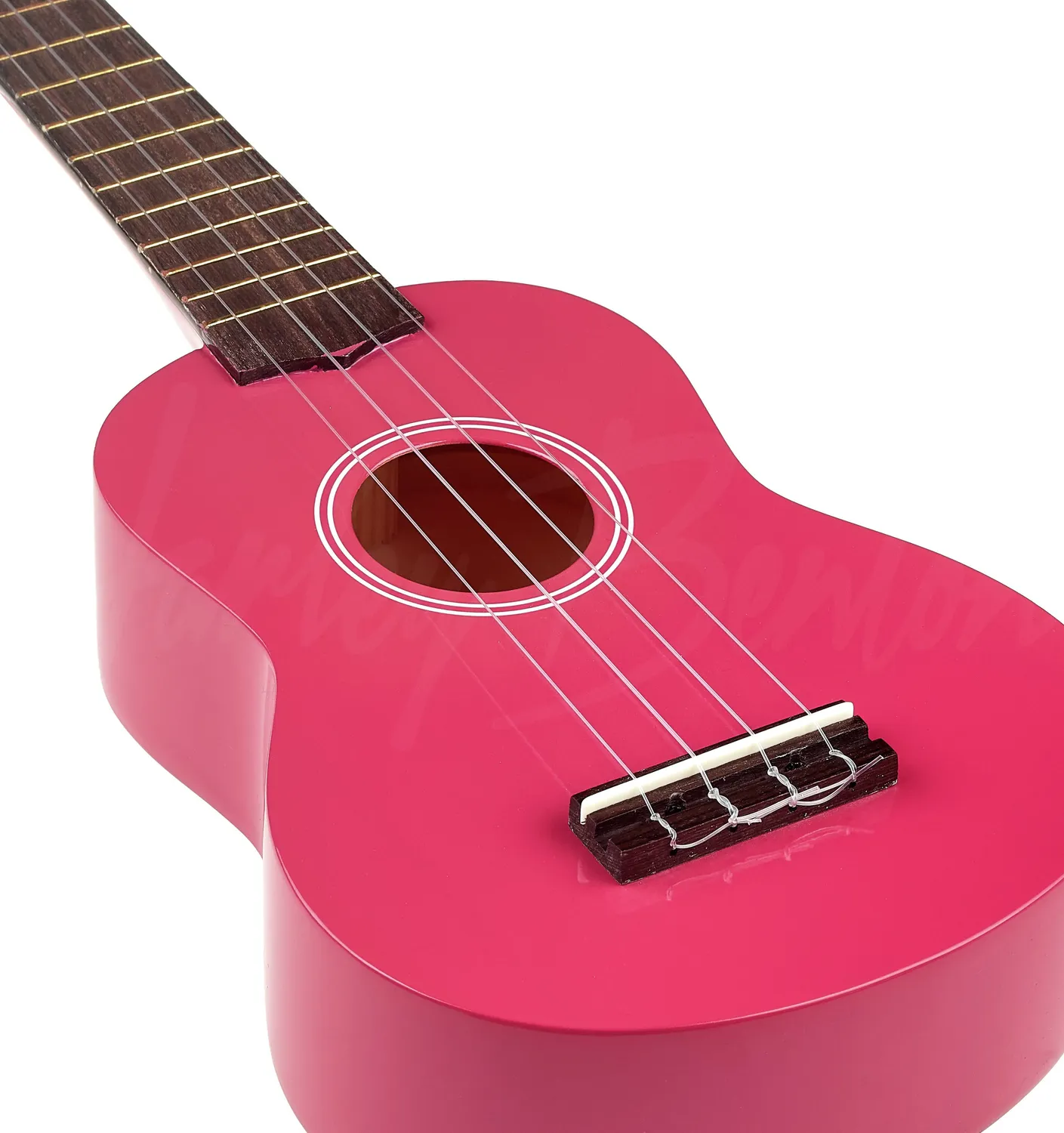 Harley Benton HBUK12 Magenta Sopran-Ukulele Einsteiger