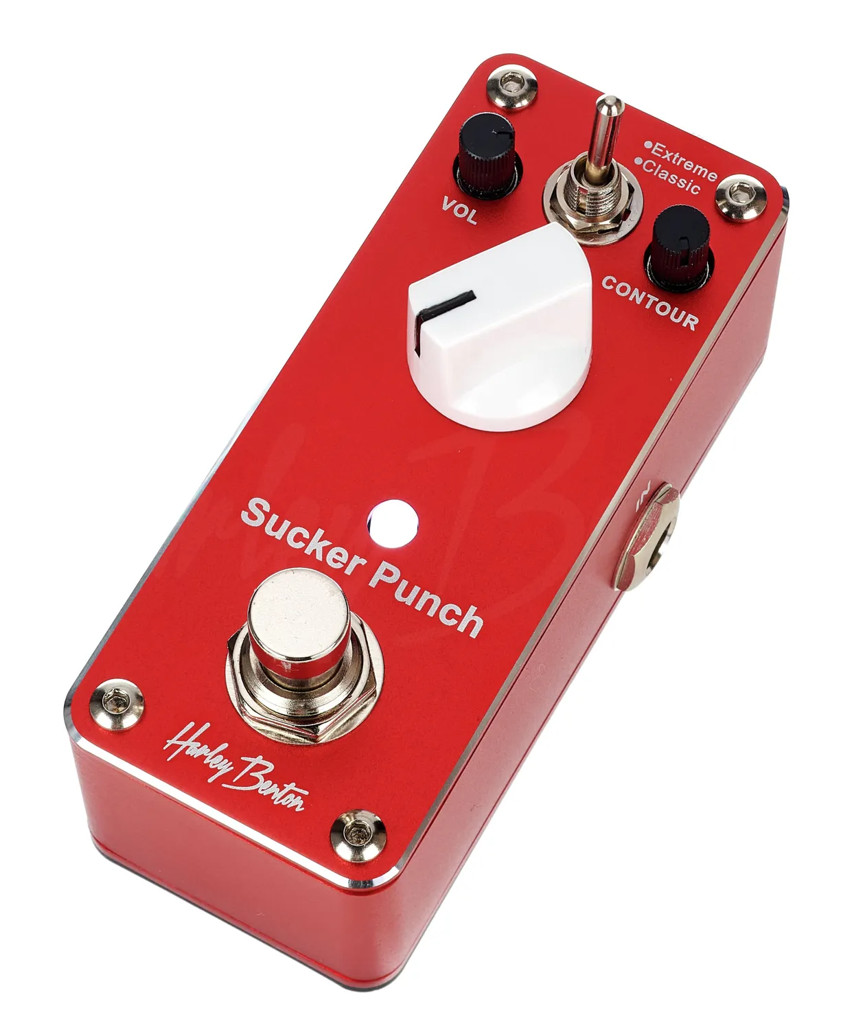 Harley Benton Standard MiniStomp Sucker Punch Metal-Pedal