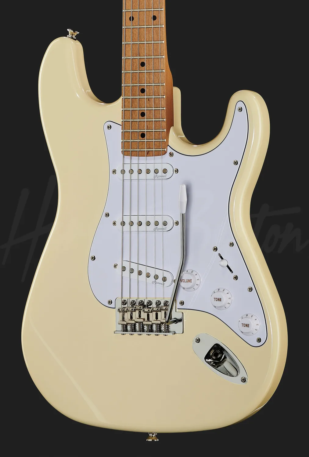 Harley Benton Classic Series ST-62MN VW E-Gitarre Vintage White
