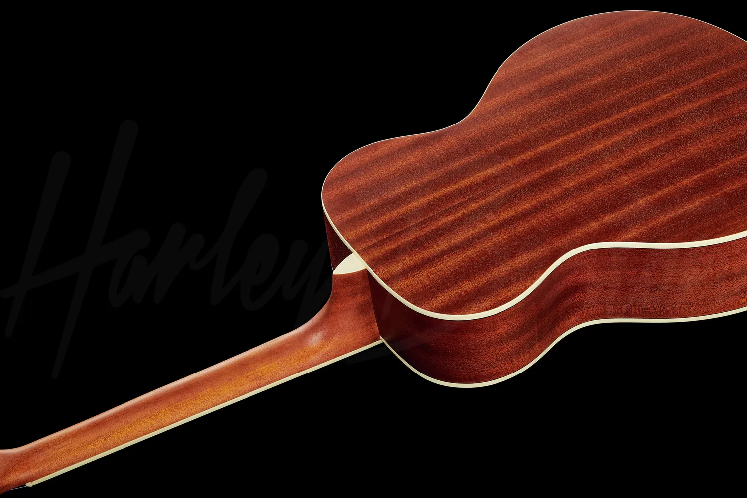 Harley Benton CG-45E Natural Westerngitarre Mahagoni