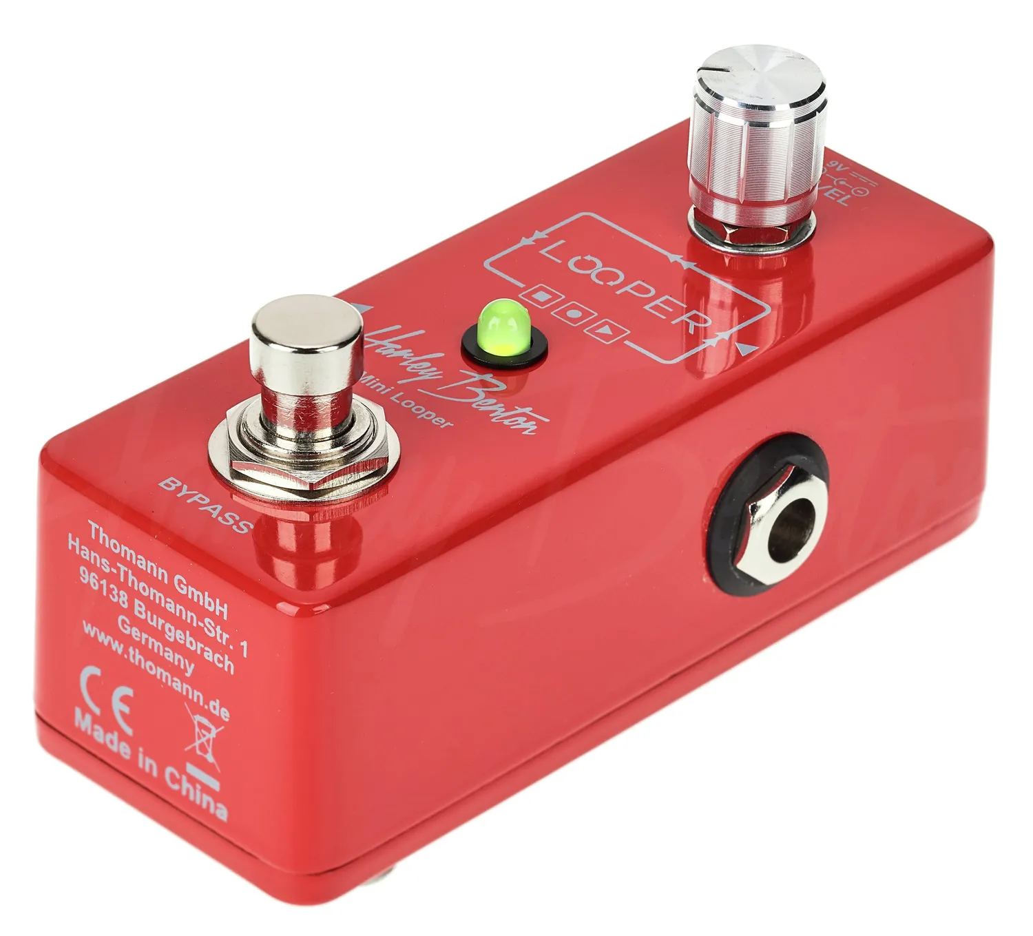 Harley Benton Mini Looper Effektpedal 10 Minuten