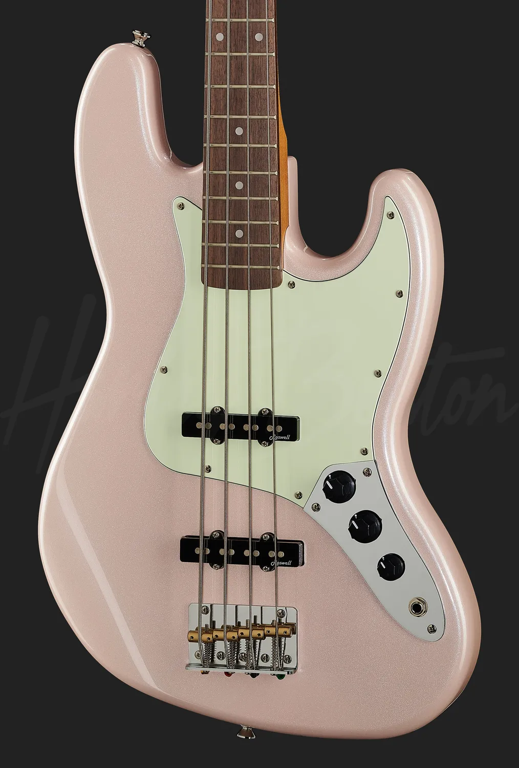 Harley Benton JB-62CC E-Bass Seafoam Green 864 mm