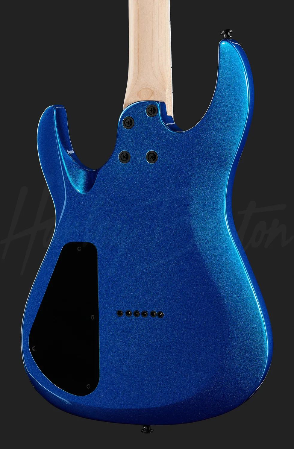 Harley Benton Rock R-446 E-Gitarre Blue Metallic Humbucker